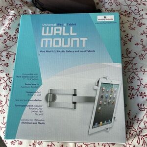 New universal iPad wall mount